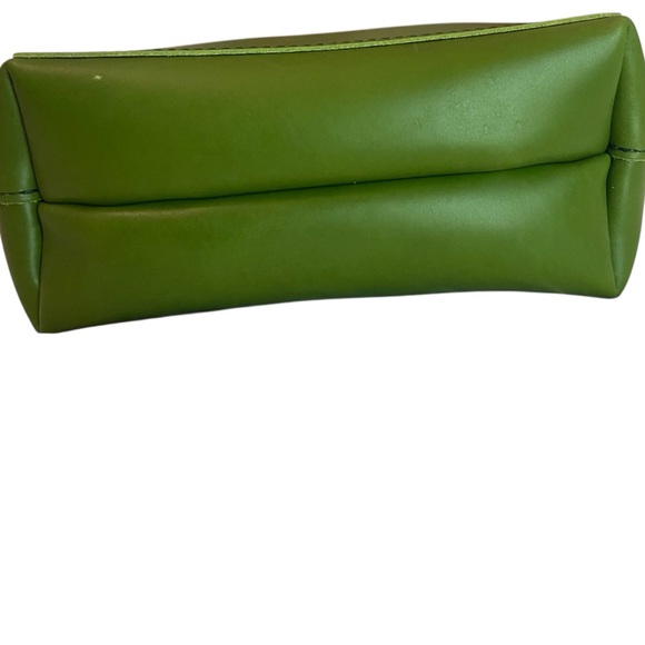 Portland Leather Goods Mini Crossbody Tote Green Apple - Picture 8 of 12